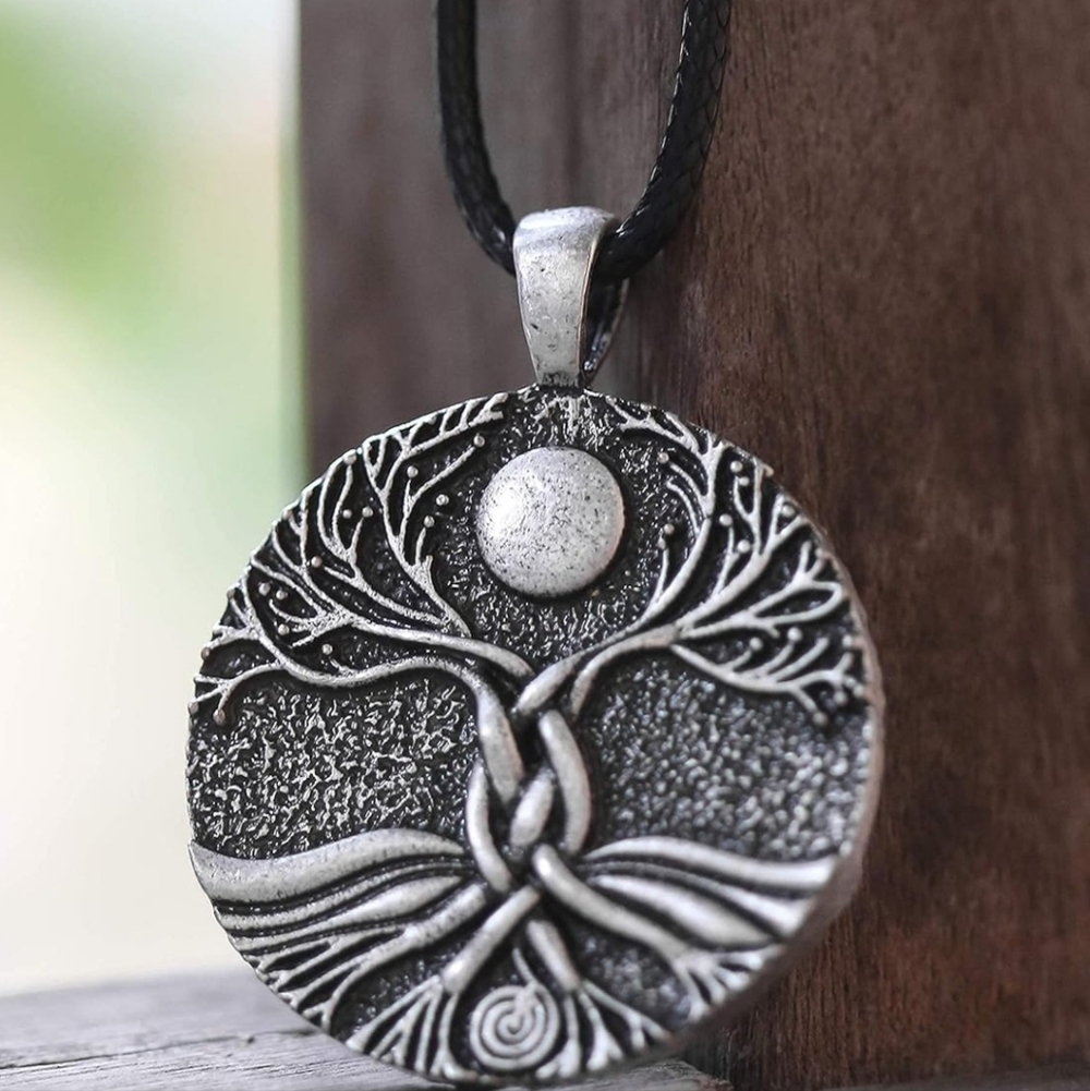 Silver Tree of Life Pendant Necklace